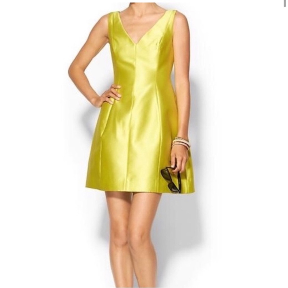 Kate Spade Structured Silk Mini Dress Size 2